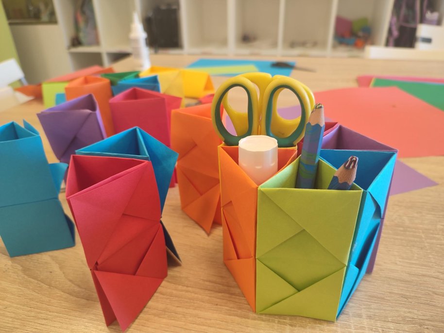 Organizér origami